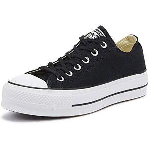Converse Womens All Star Lift Ox Platforms Trainers Black 4 UK Converse Womens All Star Lift Ox Platforms Trainers Black 4 UK