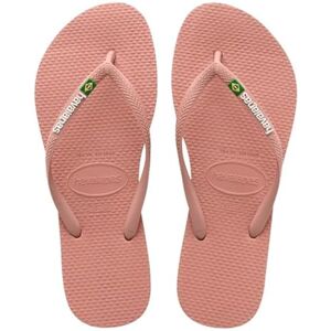 Havaianas Slim Brasil Logo, Comfortable, Durable, and Lightweight Flip-Flops, Tribute to Brazil, Flag on Straps and Sole, Women Havaianas Slim Brasil Logo, Comfortable, Durable, and Lightweight Flip-Flops, Tribute to Brazil, Flag on Straps and Sole, Women