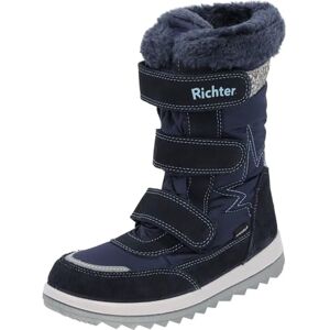 Richter Kinderschuhe Husky2.0 Snow Boot, Atlantic Silver Ice, 4 UK Richter Kinderschuhe Husky2.0 Snow Boot, Atlantic Silver Ice, 4 UK