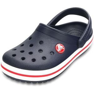 Crocs Unisex Kids Crocband T Clog, Navy Red, 4 UK Child Crocs Unisex Kids Crocband T Clog, Navy Red, 4 UK Child