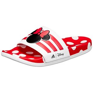 adidas Women's Adilette Comfort Sneakers, FTWR White Ray Red Core Black, 5 UK