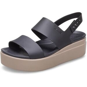 Crocs Women's Brooklyn Low Wedge W Clog, Black Mushroom, 3 UK Crocs Women's Brooklyn Low Wedge W Clog, Black Mushroom, 3 UK