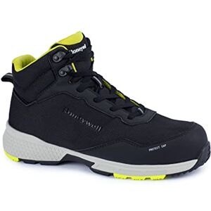 Honeywell Agile Runner S1P Industrial Safety Shoes for Men & Women, Low-Cut Style, 3D Mesh Lining, Rubber Outsole, Wear-Off Indicators, Yellow, Size 12 UK, 6250128-47 Honeywell Agile Runner S1P Industrial Safety Shoes for Men & Women, Low-Cut Style, 3D Mesh Lining, Rubber Outsole, Wear-Off Indicators, Yellow, Size 12 UK, 6250128-47