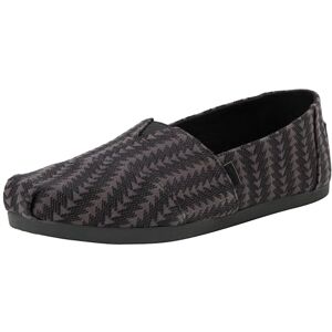 TOMS Women's Alpargata Cloudbound Loafer Flat , Black Triangle Woven,7 UK TOMS Women's Alpargata Cloudbound Loafer Flat , Black Triangle Woven,7 UK