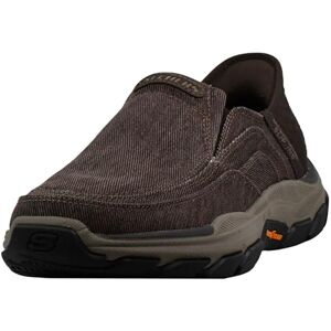 Skechers Men's Respected-Elgin Hands Free Slip-in Moccasin, Brown, 7 UK Skechers Men's Respected-Elgin Hands Free Slip-in Moccasin, Brown, 7 UK