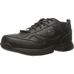 Skechers Men's Work Relaxed Fit Dighton Slip Resistant Sneaker,Black,US 7.5 W Skechers Men's Work Relaxed Fit Dighton Slip Resistant Sneaker,Black,US 7.5 W