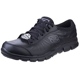 Skechers Women's Eldred Safety Shoes, Black Blk, 3 UK Skechers Women's Eldred Safety Shoes, Black Blk, 3 UK