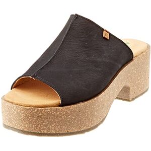 El Naturalista Women's Arbequina Heeled Sandal, Black/White, 7 UK El Naturalista Women's Arbequina Heeled Sandal, Black/White, 7 UK