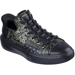 Skechers Men's X Dogg: Snoop One-Double G Hands Free Slip-ins Sneaker, Black/Gold, 13 Skechers Men's X Dogg: Snoop One-Double G Hands Free Slip-ins Sneaker, Black/Gold, 13