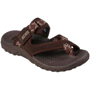 Skechers Women's Reggae-Trailway Flip-Flop, Chocolate, 6.5 B(M) US Skechers Women's Reggae-Trailway Flip-Flop, Chocolate, 6.5 B(M) US