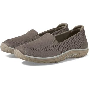 Skechers Women's Reggae Fest-Willows Vibe Loafer Flat, Dark Taupe, 7 Skechers Women's Reggae Fest-Willows Vibe Loafer Flat, Dark Taupe, 7