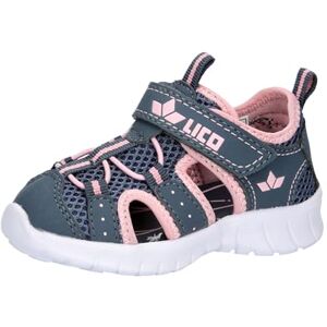 Lico Unisex Children's Melis Vs First Walking Shoes, Grey/Pink, 13 UK Lico Unisex Children's Melis Vs First Walking Shoes, Grey/Pink, 13 UK