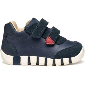 Geox Baby B IUPIDOO BOY First Walker Shoe, Navy/RED, 7 UK Child Geox Baby B IUPIDOO BOY First Walker Shoe, Navy/RED, 7 UK Child