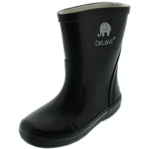 Celavi Basic wellies solid, Unisex Adults’ Rain Boot, BLACK, 1 UK Celavi Basic wellies solid, Unisex Adults’ Rain Boot, BLACK, 1 UK