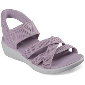Skechers Women's Arya Cooling Off Sandals, Lavender Knit, 7 UK Skechers Women's Arya Cooling Off Sandals, Lavender Knit, 7 UK