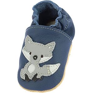 Beck Unisex Baby Blue Fox First Walker Shoe, Blue, 3 UK Child Beck Unisex Baby Blue Fox First Walker Shoe, Blue, 3 UK Child