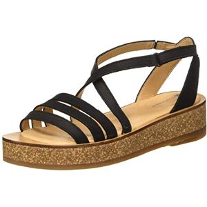 El Naturalista Women's Tülbend Open Toe Sandals, Black (Black Black), 3.5 UK El Naturalista Women's Tülbend Open Toe Sandals, Black (Black Black), 3.5 UK