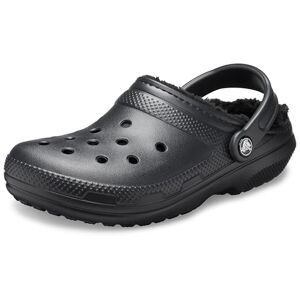 Crocs Unisex Classic Lined Clog, Color: Black, Size 1 UK Men/ 2 UK Women Crocs Unisex Classic Lined Clog, Color: Black, Size 1 UK Men/ 2 UK Women