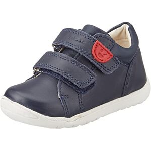 Geox Baby B Macchia Boy First Walker Shoe, Navy, 2.5 UK Child Geox Baby B Macchia Boy First Walker Shoe, Navy, 2.5 UK Child
