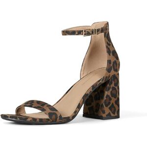 Amazon Essentials Women's High-Heel Nola, Leopard Faux Suede, 9.5 UK Amazon Essentials Women's High-Heel Nola, Leopard Faux Suede, 9.5 UK
