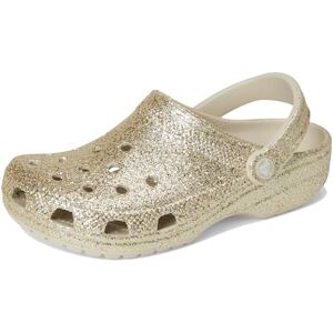 Crocs Unisex Kids, Classic Chunky Glitter Clog K, Sandstone, 2 UK Crocs Unisex Kids, Classic Chunky Glitter Clog K, Sandstone, 2 UK