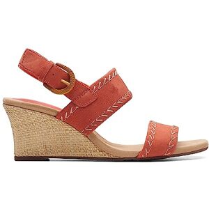 Clarks Women's Kyarra Rose Wedge Sandal, Blush Nubuck, 5.5 UK Clarks Women's Kyarra Rose Wedge Sandal, Blush Nubuck, 5.5 UK