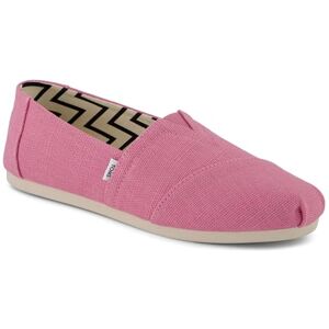 TOMS Women's Alpargata Classic Espadrille, Rose Pink Heritage Canvas, 3.5 TOMS Women's Alpargata Classic Espadrille, Rose Pink Heritage Canvas, 3.5