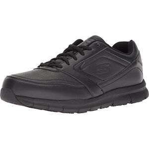 Skechers for Work Men's Nampa Food Service Shoe,Black Polyurethane,9.5 M US Skechers for Work Men's Nampa Food Service Shoe,Black Polyurethane,9.5 M US