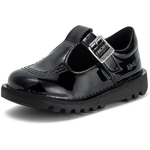 Kickers Girl's Kick T Bar Black School Shoes Classic & Stylish Extra Comfortable Premium Quality, Black, 7 UK Child Kickers Girl's Kick T Bar Black School Shoes Classic & Stylish Extra Comfortable Premium Quality, Black, 7 UK Child