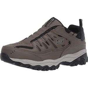 Skechers Men's Afterburn M. Fit Wonted Sneaker, Brown, 10 4E US Skechers Men's Afterburn M. Fit Wonted Sneaker, Brown, 10 4E US