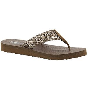 Skechers Women's Meditation-Ocean Breeze Flip-Flop, Brown, 5 UK Skechers Women's Meditation-Ocean Breeze Flip-Flop, Brown, 5 UK