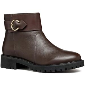 Geox Women's D Hoara B Ankle Boot, Dk Brown, 6 UK Geox Women's D Hoara B Ankle Boot, Dk Brown, 6 UK