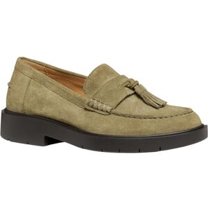 Geox Women D Spherica Ec1 Loafer, Green, 7.5 UK Geox Women D Spherica Ec1 Loafer, Green, 7.5 UK