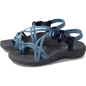 Skechers Women's Reggae-Irie Mon Sport Sandal, Blue Navy, 4.5 UK Skechers Women's Reggae-Irie Mon Sport Sandal, Blue Navy, 4.5 UK