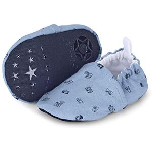 Sterntaler Unisex Baby Crawling Shoes Slippers, Sky, 15 EU Sterntaler Unisex Baby Crawling Shoes Slippers, Sky, 15 EU