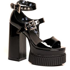LAMODA Solitude Creeper Platform Heels in Black Patent, UK 8 LAMODA Solitude Creeper Platform Heels in Black Patent, UK 8