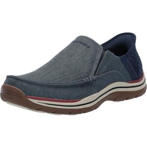 Skechers USA Men's 205167 Moccasin, Blue, 8.5 UK Skechers USA Men's 205167 Moccasin, Blue, 8.5 UK