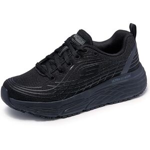 Skechers Work Relaxed Fit Max Cushioning Elite SR Sneaker Black Skechers Work Relaxed Fit Max Cushioning Elite SR Sneaker Black