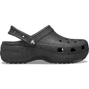 Crocs Women, Classic Platform Glitter Clog W, Black, 3 UK Women Crocs Women, Classic Platform Glitter Clog W, Black, 3 UK Women