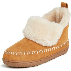 Dearfoams Women's Alpine by Women's Moritz Bootie Slippers, Whiskey, 39/40 EU Dearfoams Women's Alpine by Women's Moritz Bootie Slippers, Whiskey, 39/40 EU