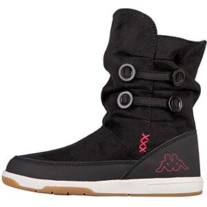 Kappa 260513K Unisex Kids’ Classic Boots, Black (Black/Pink 1122), 11.5 UK Kappa 260513K Unisex Kids’ Classic Boots, Black (Black/Pink 1122), 11.5 UK