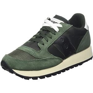 Saucony Mens Jazz Original Vintage Sneaker, Drk Grn Blk, 7 UK Saucony Mens Jazz Original Vintage Sneaker, Drk Grn Blk, 7 UK