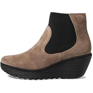 FLY London Women's YADE398FLY Chelsea Boot, Taupe, 6 UK