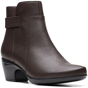 Clarks Women's Emily Holly Ankle Boot, Dark Brown Leather, 4 UK Clarks Women's Emily Holly Ankle Boot, Dark Brown Leather, 4 UK
