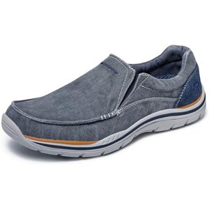 Skechers Men's Expected Avillo Moccasin, Blue, 7.5 UK Skechers Men's Expected Avillo Moccasin, Blue, 7.5 UK