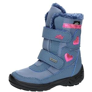 Lico Girls' Ingra V Snow Boots, Blue Pink, 6 UK Lico Girls' Ingra V Snow Boots, Blue Pink, 6 UK