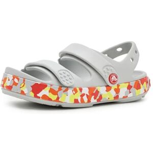 Crocs Unisex Kids, Crocband Cruiser Confetti Band Sandal K, Atmosphere/Flame, 2 UK Crocs Unisex Kids, Crocband Cruiser Confetti Band Sandal K, Atmosphere/Flame, 2 UK