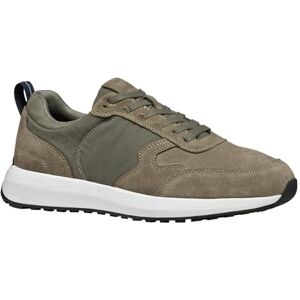 Geox Volpiano Suede Mesh Trainers - Trainers Geox Volpiano Suede Mesh Trainers - Trainers