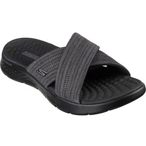 Skechers Women's GO WALK FLEX SANDAL IMPRESSED Sandals/Thong Sandals, Black, 3 Skechers Women's GO WALK FLEX SANDAL IMPRESSED Sandals/Thong Sandals, Black, 3
