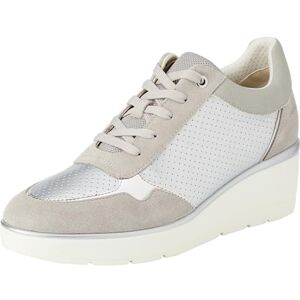 Geox Women's D Ilde A Platform, Silver Lt Grey, 8 UK Geox Women's D Ilde A Platform, Silver Lt Grey, 8 UK